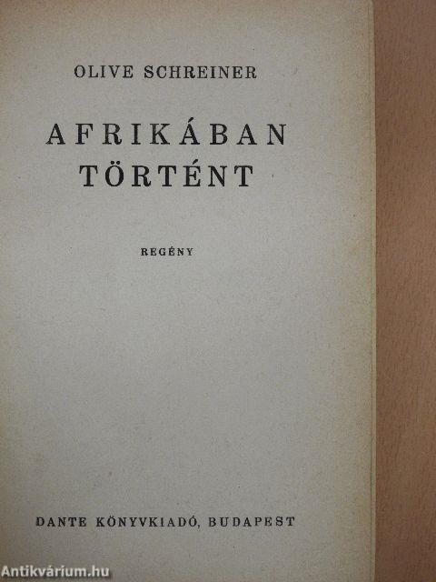 Afrikában történt