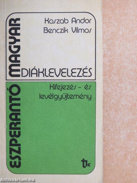 Eszperantó-magyar diáklevelezés