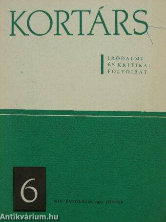 Kortárs 1970. június