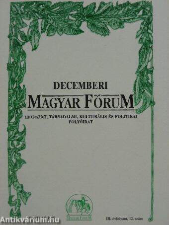 Decemberi Magyar Fórum 1995.