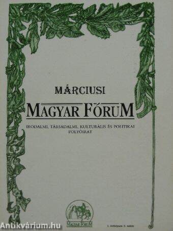 Márciusi Magyar Fórum 1993.