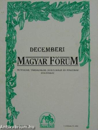 Decemberi Magyar Fórum 1993.