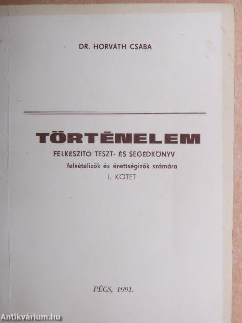 Történelem I-II.