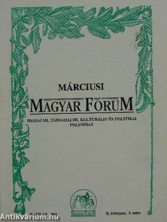 Márciusi Magyar Fórum 1994.