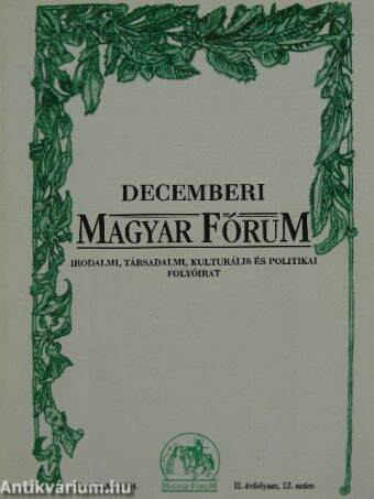 Decemberi Magyar Fórum 1994.