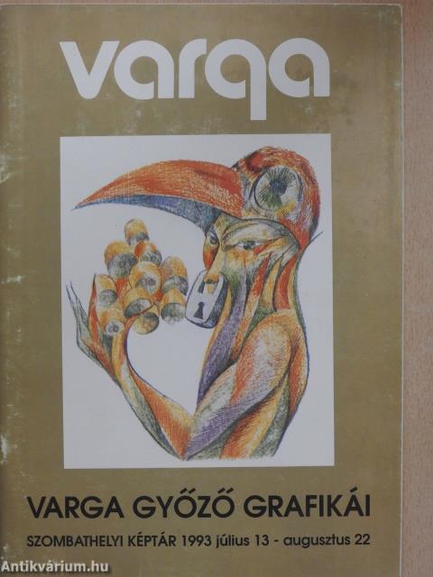 Varga Győző grafikái (dedikált példány)