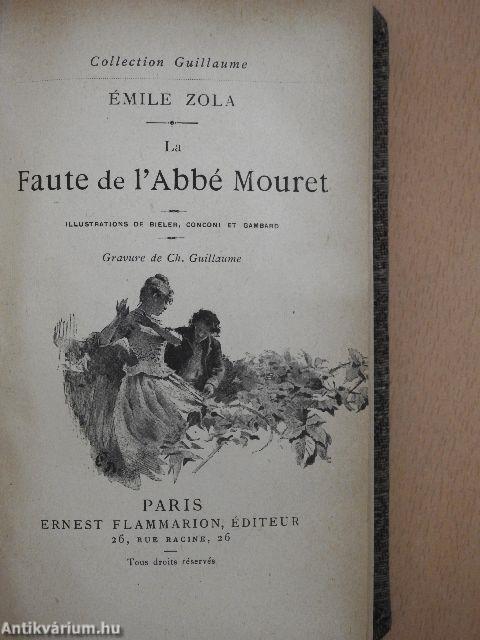 Faute de l'Abbé Mouret