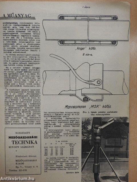 Mezőgazdasági technika 1961/1.