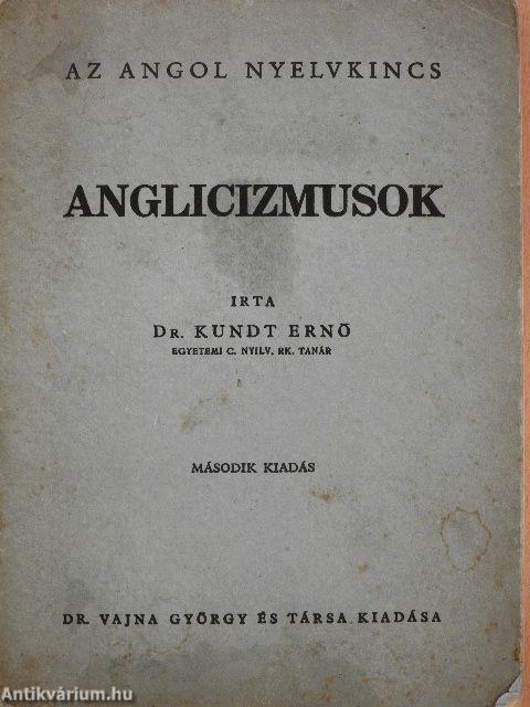 Anglicizmusok