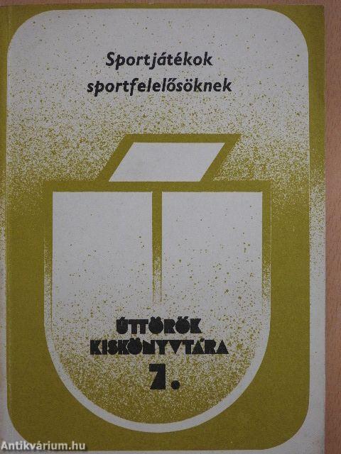 Sportjátékok sportfelelősöknek