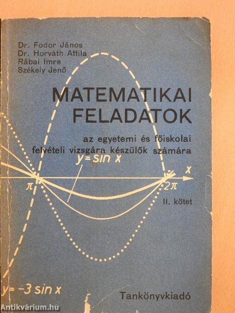 Matematikai feladatok II. (töredék)