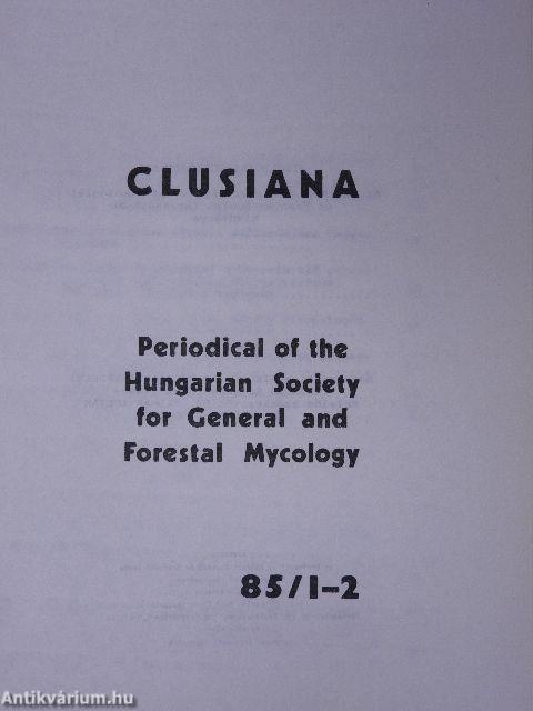 Mikológiai Közlemények 1985/1-2.