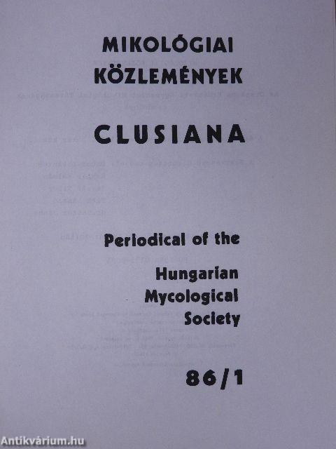 Mikológiai Közlemények 1986/1.