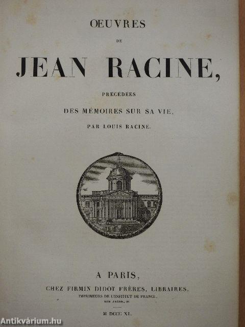 Oeuvres de Jean Racine