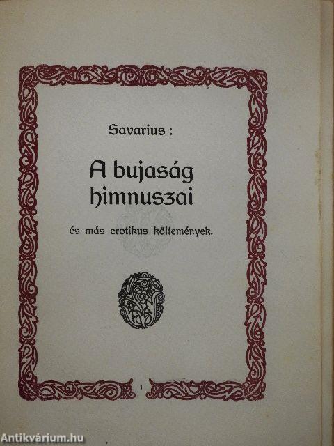 A bujaság himnuszai
