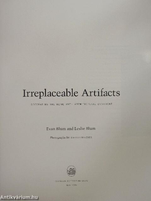 Irreplaceable Artifacts