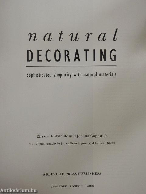 Natural Decorating