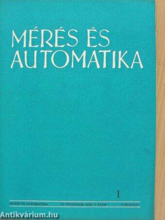 Mérés és automatika 1963/1.