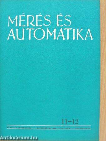 Mérés és automatika 1962/11-12.
