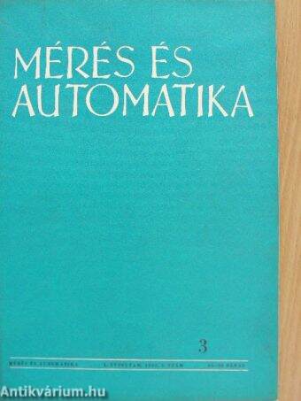 Mérés és automatika 1962/3.