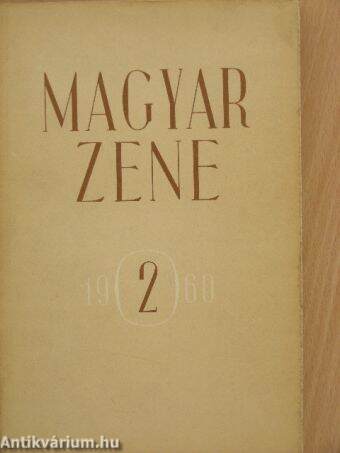 Magyar Zene 1960/2.