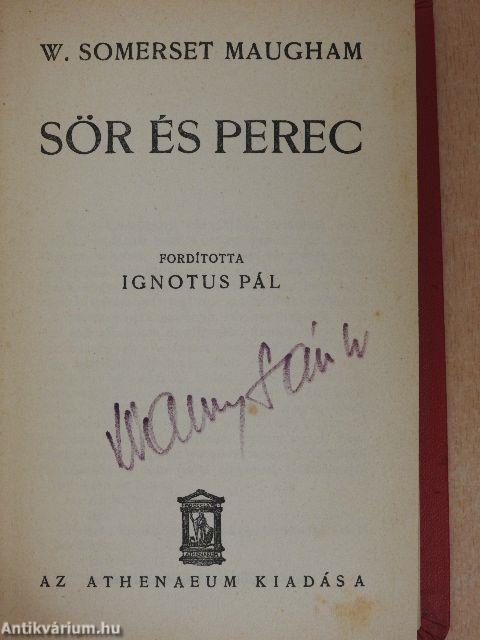 Sör és perec