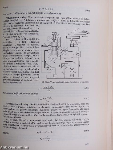 Szerszámgépek hidraulikus hajtása