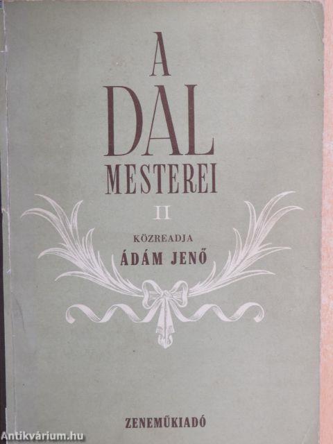 A dal mesterei II.