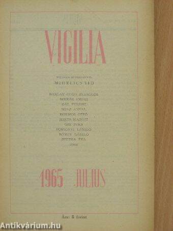 Vigilia 1965. július
