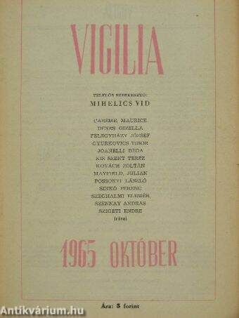 Vigilia 1965. október