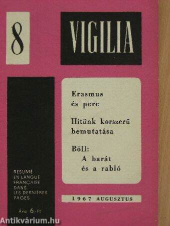 Vigilia 1967. augusztus