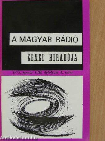A Magyar Rádió zenei híradója 1975. január