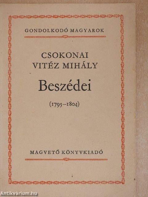 Csokonai Vitéz Mihály beszédei (1795-1804)