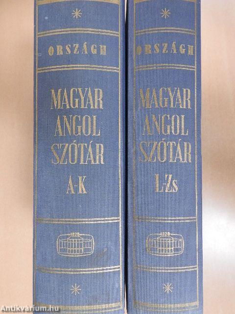 Magyar-angol szótár I-II.