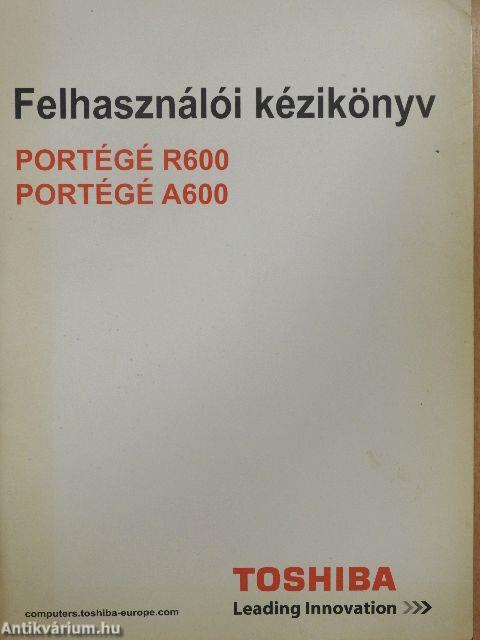 Portégé R600/Portégé A600 - Felhasználói kézikönyv