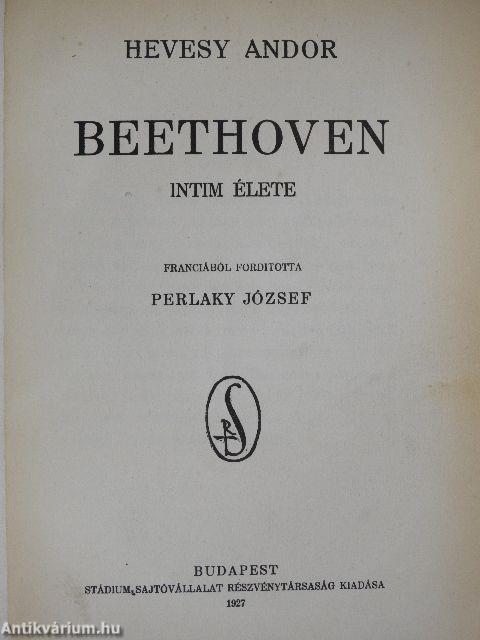 Beethoven intim élete