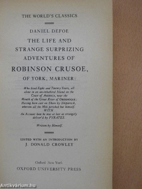 The Life and Strange Surprising Adventures of Robinson Crusoe