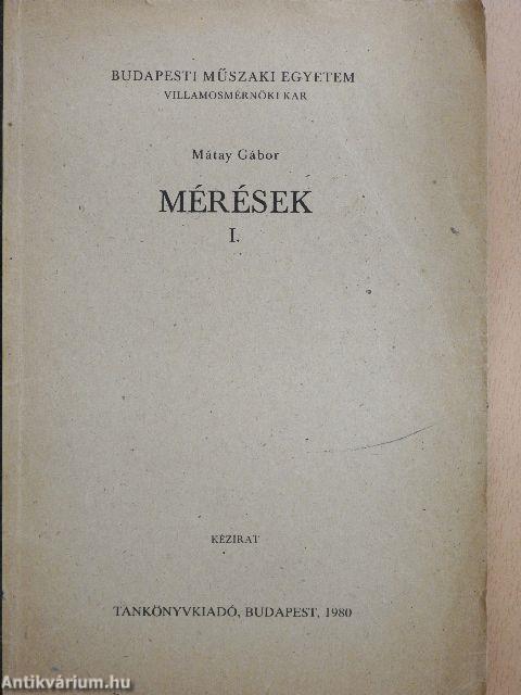 Mérések I.