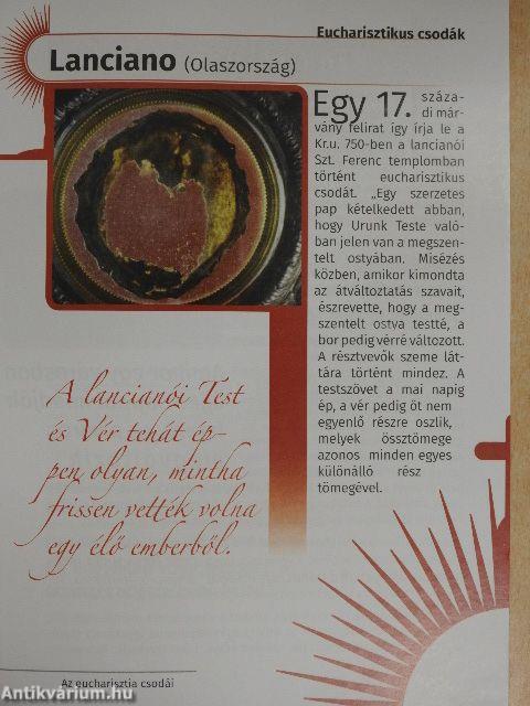Történetek az Eucharisztia csodáiról