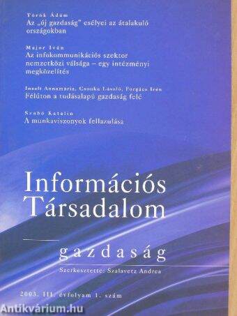 Információs Társadalom 2003/1.