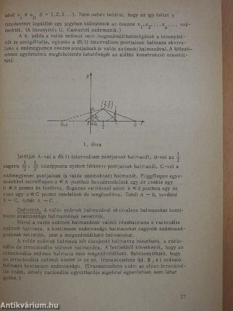 Matematika I/1.