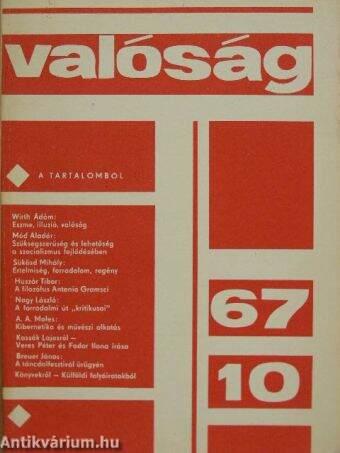 Valóság 1967. október