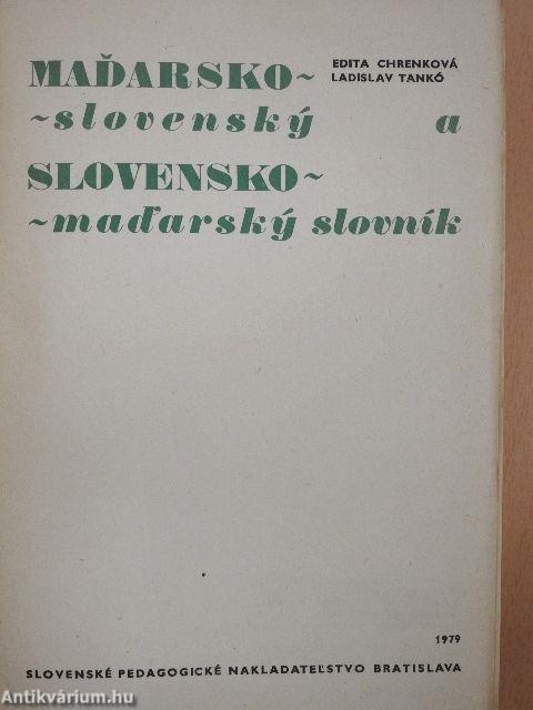 Madarsko-Slovensky/Slovensko-Madarsky slovnik