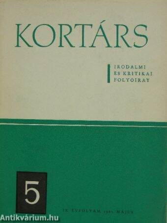 Kortárs 1965. május