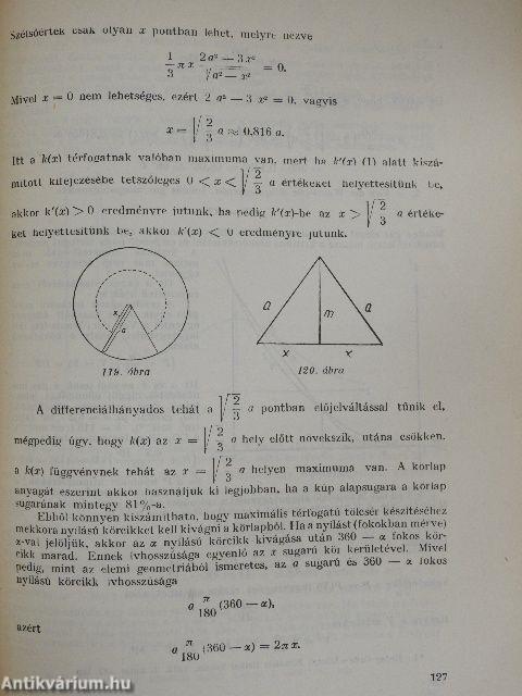 Matematika vegyészek számára