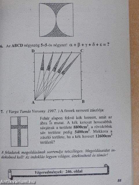 Irány a középiskola - Matematika '98