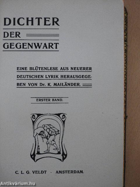 Dichter der Gegenwart I-II.