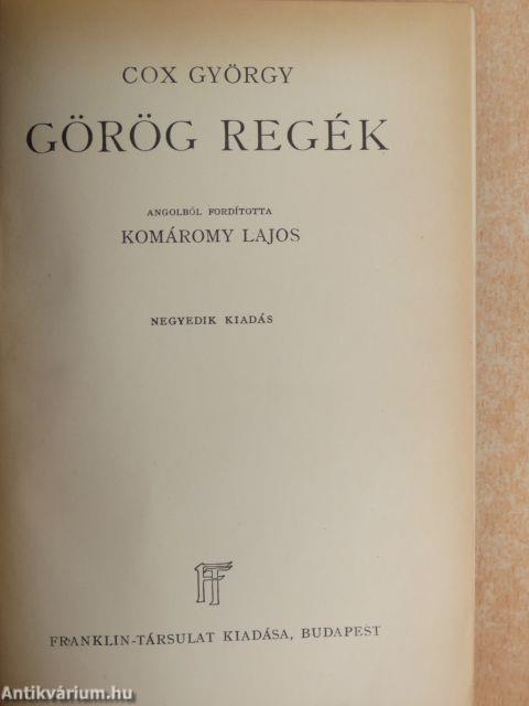 Görög regék 