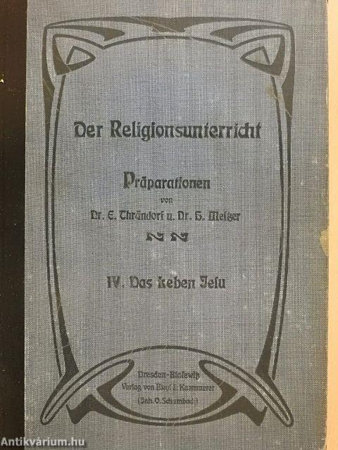 Der Religionsunterricht auf der Oberstufe der Volksschule und in den Mittelklassen höherer Schulen (gótbetűs)