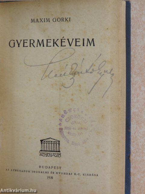Gyermekéveim